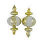 Northlight 8ct. Champagne Shiny Finish Finial Christmas Ornaments - image 4