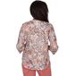 Womens Alfred Dunner Camden Market 3/4 Sleeve Paisley Blouse - image 2