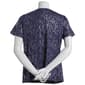 Womens Emily Daniels Short Sleeve Foil Dotted Lines Tee - image 2