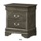 Passion Furniture Louis Philippe 2-Drawer Nightstand - image 11