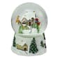 Northlight Seasonal Animated Santa &amp; Reindeer Rotating Snow Globe - image 2