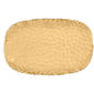 Home Essentials Gold Hammered Rectangle Serving Tray - image 1