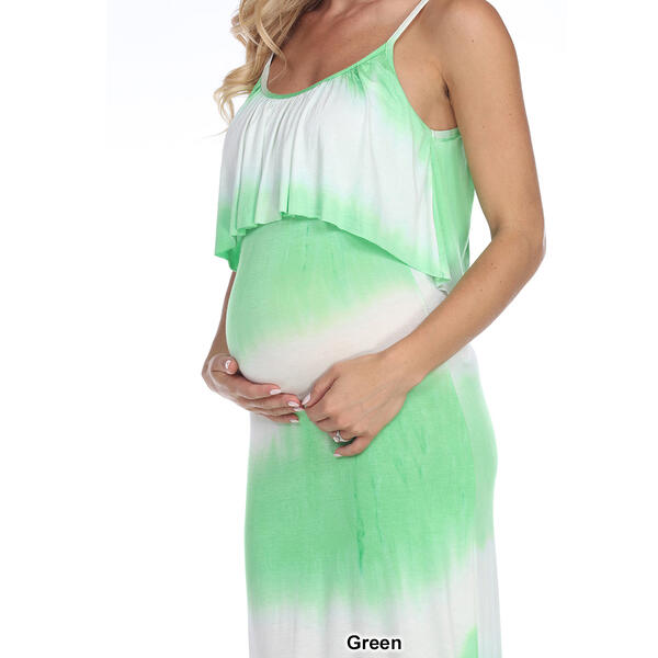 Womens White Mark Malea Maternity Maxi Dress