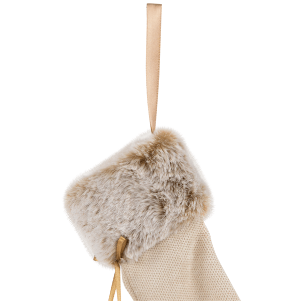 Northlight 7.5in. Plush Stockings Christmas Ornaments - Set of 2