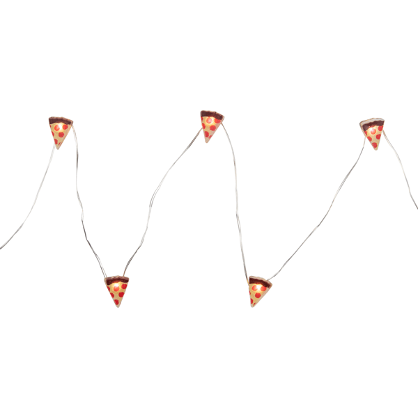 Northlight LED Pizza Fairy Lights, 10ct