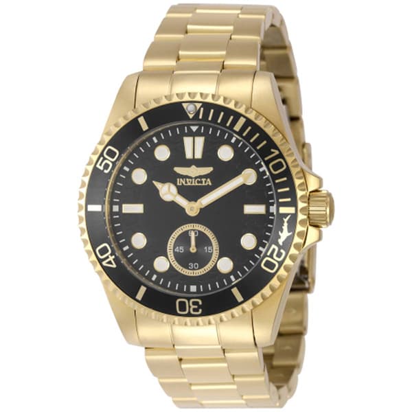 Mens Invicta Pro Diver Black Dial Quartz Watch - 49429 - image 