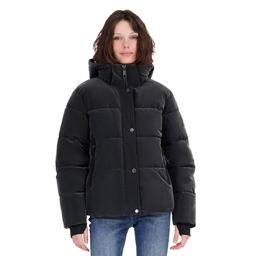Womens Nautica Short Heavy Weight Puffer Coat