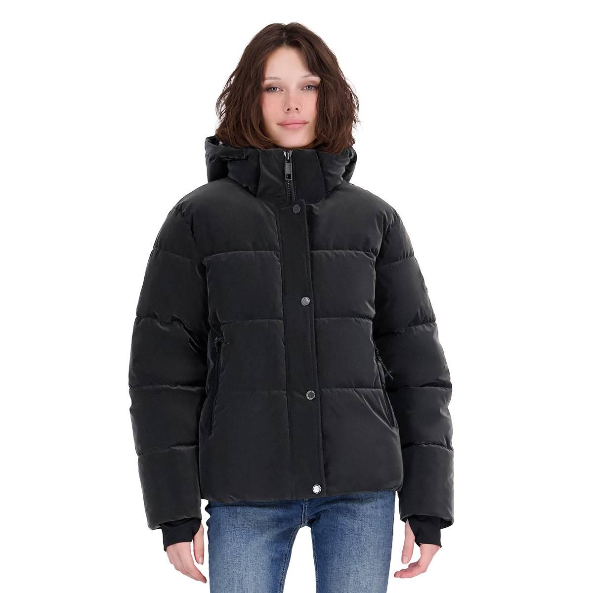 Womens Nautica Short Heavy Weight Puffer Coat