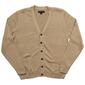 Mens Tricot V-Neck Button Cardigan w/ Pockets - image 1