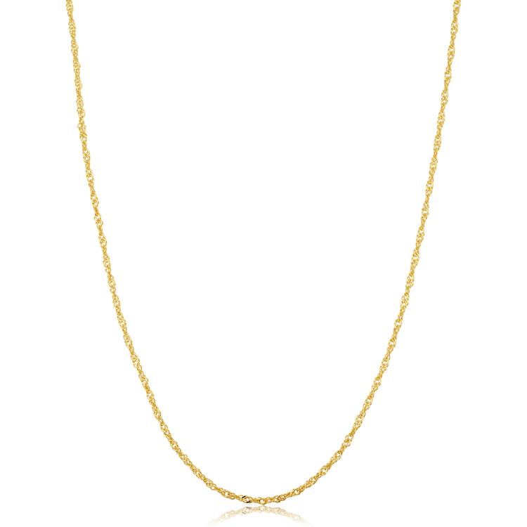 Gold Classics(tm) 14kt. Gold Filled 24in. Singapore Necklace