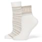 Womens HUE 2pk. Fair Isle Turn Cuff & Crew Socks - image 1