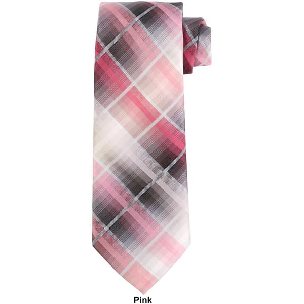 Mens Architect® Bus Plaid Tie