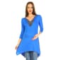 Plus Size White Mark Calla Embellished Maternity Tunic Top - image 7