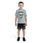 Toddler Boy adidas(R) Short Sleeve Color Block Short Set - image 1