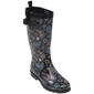 Womens Capelli New York Paisley Tall Rain Boots - image 1