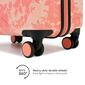 Badgley Mischka Pink Lace 3pc. Expandable Luggage Set - image 6