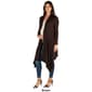 Plus Size 24/7 Comfort Apparel Extra Long Maternity Cardigan - image 4