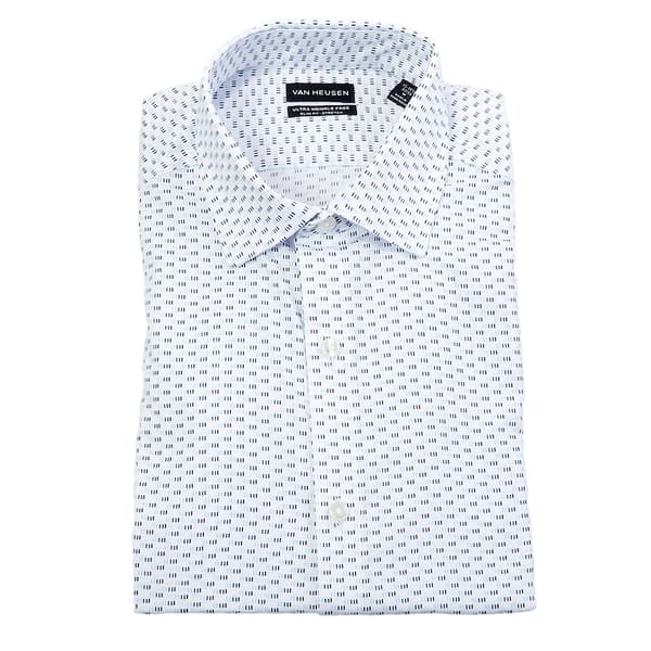 Mens Van Heusen® Slim Fit Ultra Wrinkle Free Dress Shirt - Water