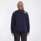 Plus Size Retrology Long Sleeve Snow Man Crew Neck Sweater - image 3