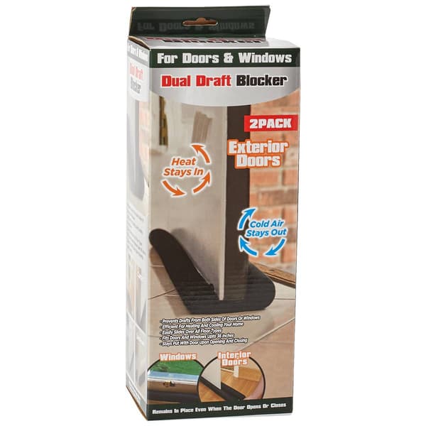 As Seen On TV Dual Draft Blocker - image 