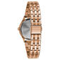 Womens Caravelle Rose Gold-Tone Watch - 44M115 - image 3