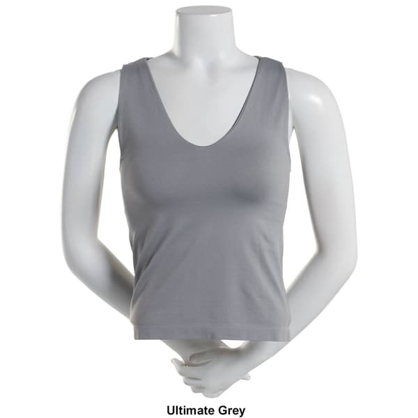 Juniors No Comment Shelf Bra Contour Tank