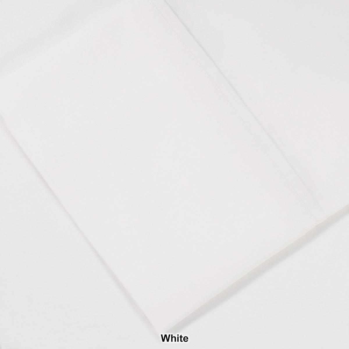 Superior 300TC Cotton Percale Pillowcase - Set of 2