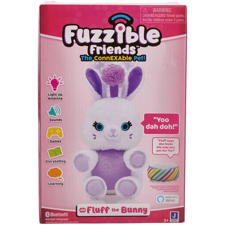 Fuzzible Friends Fluffy the Bunny