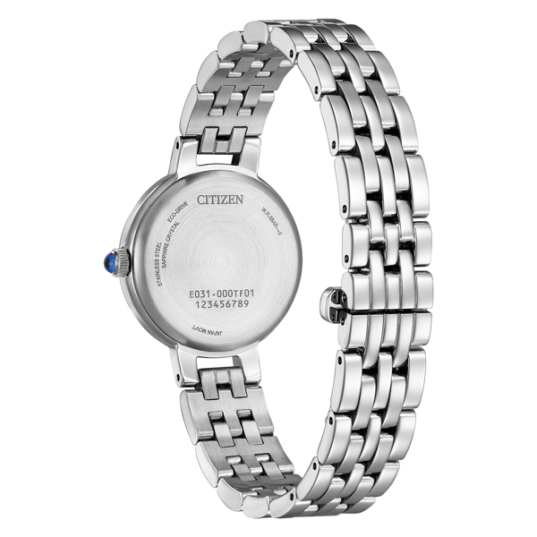 Womens Citizen® Eco-Drive L Classic Black Dial Watch - EM0990-81E