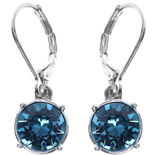 Gloria Vanderbilt Silver-Tone Swarovski® Drop Earrings