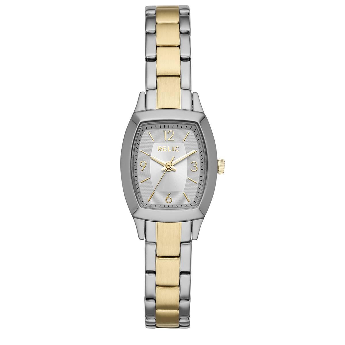 Womens RELIC by Fossil Everly Two-Tone Bracelet Watch -...