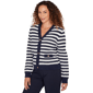 Womens Emaline Golden Nautica Zig Zag Button Front Cardigan - image 3