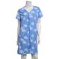 Petite Jasmine Rose Short Sleeve Palm Beach Zip Robe - image 1