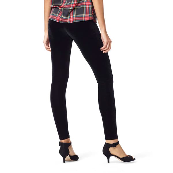 Womens HUE&#174; Velvet High Rise Leggings