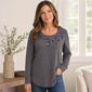 Womens Architect(R) Long Sleeve Embroidered Neck Thermal Tee - image 1