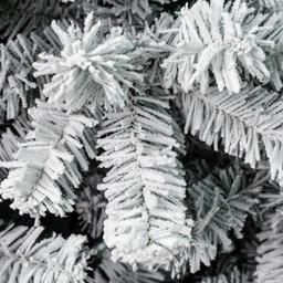 National Tree 6ft Acacia Flocked Artificial Tree