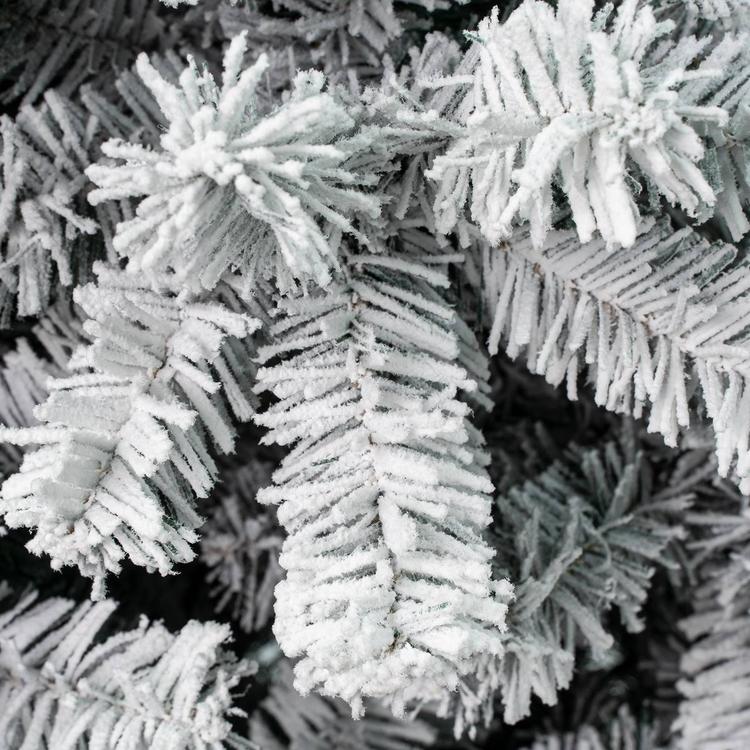 National Tree 6ft Acacia Flocked Artificial Tree