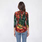 Womens OneWorld Long Sleeve Stud Embellished Chipmunk Tee - image 2