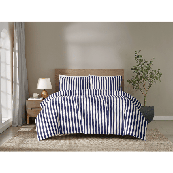 Brooklyn Loom Levi Stripe 3pc. Duvet Set - image 