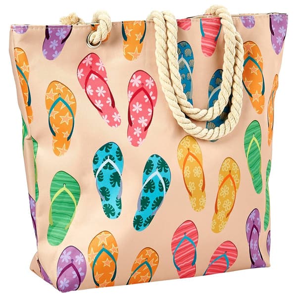 Renshun Flip Flop Canvas Tote
