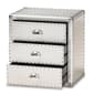 Baxton Studio Armel Industrial 3 Drawer Nightstand - image 2