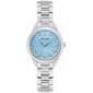 Womens Bulova Sutton Light Blue Dial Bracelet Watch - 96P250 - image 1