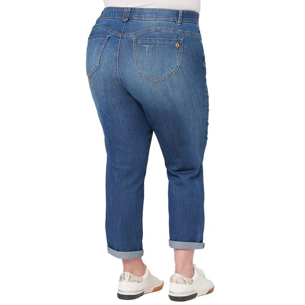 Plus Size Democracy "Ab"solution Ankle Crop Jeans