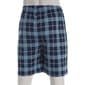 Mens Preswick & Moore® Plaid Drawstring Pajama Shorts - Blue - image 3