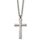 Mens Gentlemen's Classics&#40;tm&#41; Steel Polished Cross Necklace - image 1