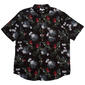 Mens Big & Tall Joe Marlin Rayon Floral Button Down Shirt - image 1