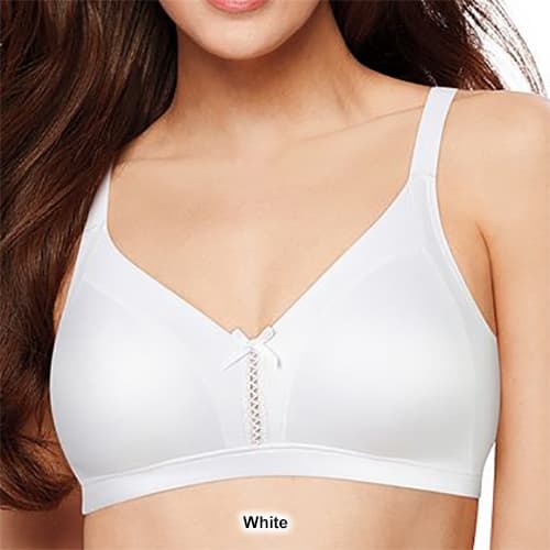 Bali Women's Double Support Back Soft Touch Smoothing Wire-Free Bra df0044