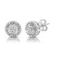 Nova Star&#174; 1/10ctw. Lab Grown Diamond Cluster Stud Earrings - image 2
