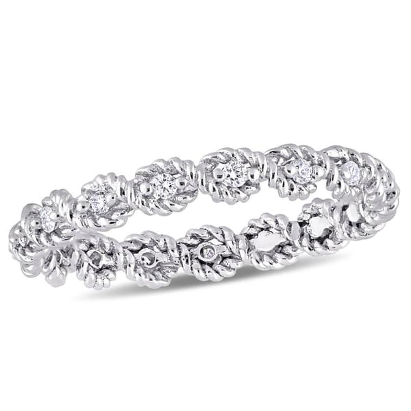 Diamond Classics(tm) 1/6ctw. Diamond 10kt. White Gold Ring
