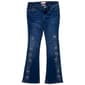 Girls &#40;7-12&#41; Squeeze Embroidered Floral & Rhinestone Flare Jeans - image 1